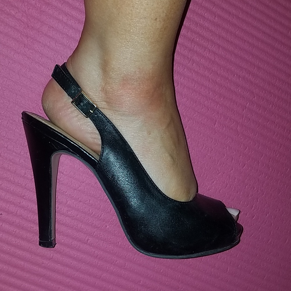 Nine West Leather Heels